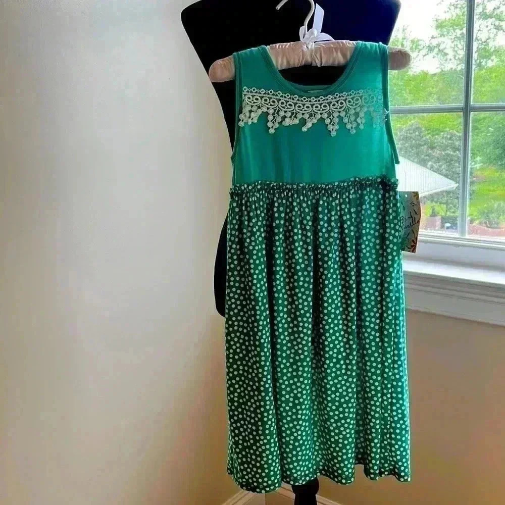 GIRLS DRESS BY PINK VANILLA SIZE 8 NWT